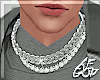 Ⱥ" Silver Necklace