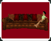 Big Comfy Brown Couch 6p
