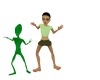 danceing alien