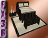 (FXD) Satin Posed Bed