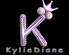 K Balloon Purple