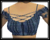 Blue Laced Top