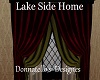 lake home draps