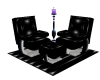 black seat set