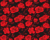 T$ red roses dress