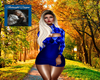 Woolen Dress Blue