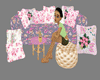 !   ROMANTIC PINK SOFA