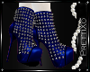 Xo: Blue Spike Shoe