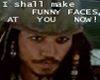 Jack Sparrow Funny faces