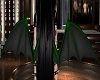 Green & Black Wings