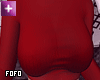 sheer turtleneck red