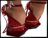 Sexy Sparkle Shoes Red