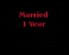 Married 1 year