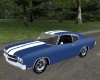 Racing Chevelle~Blue