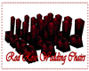 [BM]Red Wedding Chairs
