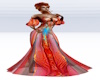 Flame Fiesta Gown