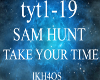Sam Hunt: Take Your Time