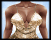 S* Kad Gold Dress