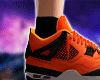 Orange Shoes w Socks