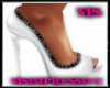 White Diamond Heels