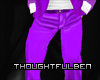 TB Purple Suit Trousers