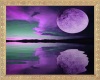 purple moon wall hanging