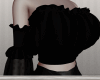 I. Princess Top Black