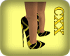 (CXX) Plaid yellow shoes