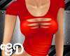 [GD] Ripped Top Red