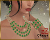 cK Jewelry Set Emerald