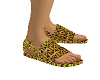 African Print Sandal