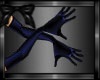 Gloves blue long