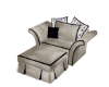 {EB}purple lay out chair