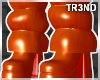 ᵀ Orange Bubble Boots