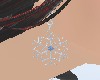 Snowflake earrings