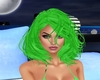 Wild Neon Green Hair