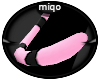 !M Pink Dot Felid Tail