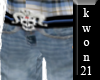 [K21]PLAIDz Jeans