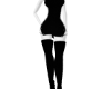 MI Black Full Dress