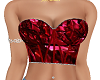 Dark Ruby Red Gem top