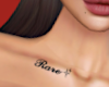 G| Rare Neck Tattoo