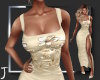 [J] Golden Flower Dress