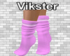 v pink socks