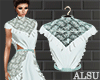 Icy-White Lace Vintage