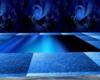 blue rave rug