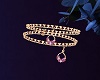 Gold&Purple Bracelet L