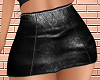 RL Black Skirt Leather