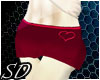 SD Red Miniskirt heart