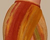 Long Orange Skirt
