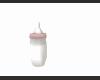 Baby girl milk bottle
